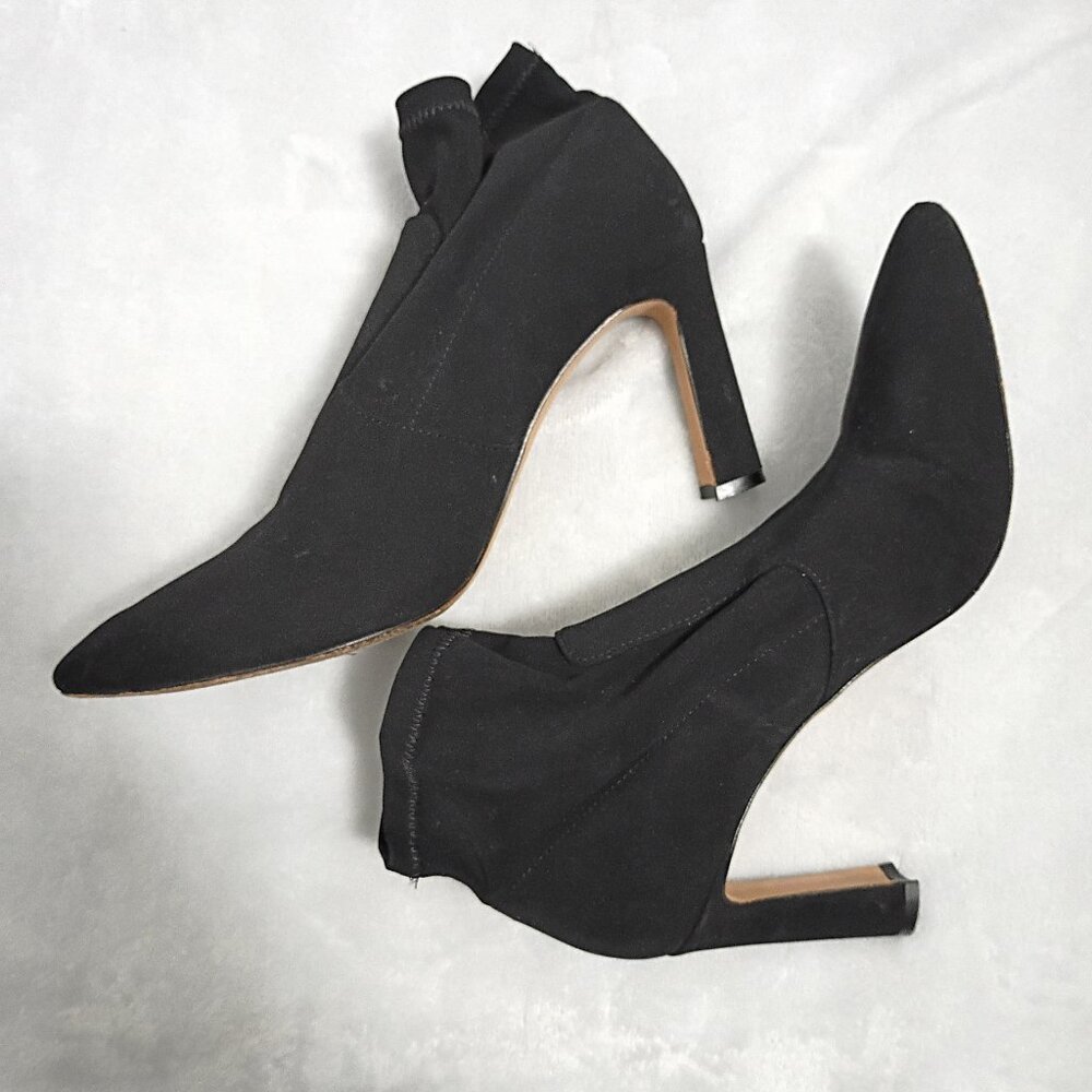 Antonio Melani Black Sock Boots Women's Size 6.5